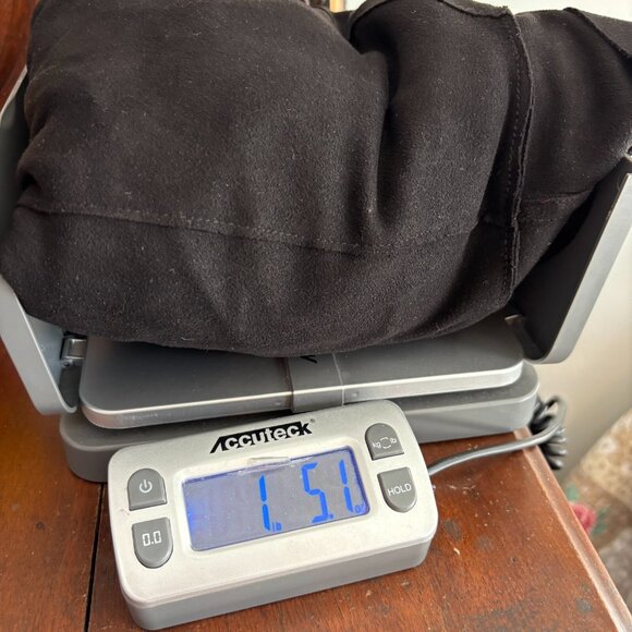 Blank Nyc Womens Cardigan XXL Black Faux Suede Moto Grunge Y2K Asymetrical 18363 - Picture 10 of 10